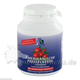 PREISELBEERE AMERIKAN. Lutschtabletten, 60 ST – PZN 784881 из Германии
