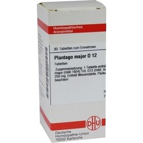 PLANTAGO MAJOR D12, 80 ST – PZN 8479628 из Германии