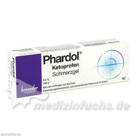 Phardol Ketoprofen Schmerzgel, 100 G – PZN 9200195 из Германии