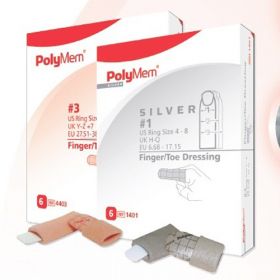 PolyMem Finger Silber Gr.2, 6 ST – PZN 9222009 из Германии