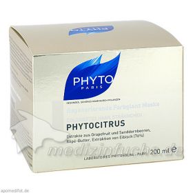 PHYTO PHYTOCITRUS Maske coloriertes Haar, 200 ML – PZN 9284128 из Германии