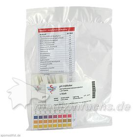 pH-Indikator Teststreifen, 1X100 ST – PZN 9640712 из Германии