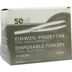 Pinzette Einmalgebrauch steril, 50 ST – PZN 989347 из Германии