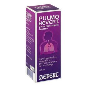 Pulmo Hevert Bronchialcomplex Tropfen (100 ml) – PZN 353448 из Германии