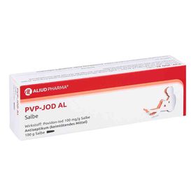 Pvp Jod Al Salbe (100 g) – PZN 562614 из Германии