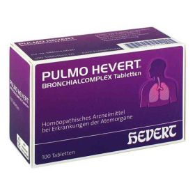 Pulmo Hevert Bronchialcomplex Tabletten (100 stk) – PZN 1214068 из Германии