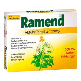 Ramend Abführ-Tabletten 20mg (20 stk) – PZN 1471807 из Германии