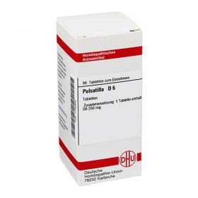 Pulsatilla D 6 Tabletten (80 stk) – PZN 1782890 из Германии