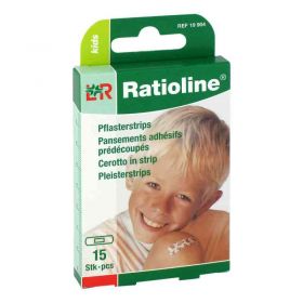 Ratioline kids Pflasterstrips (15 stk) – PZN 1805220 из Германии