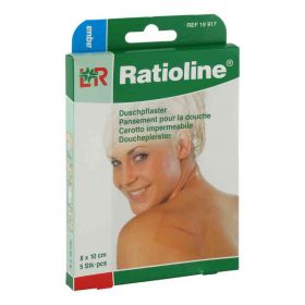 Ratioline aqua Duschpflaster 8x10 cm (5 stk) – PZN 1805415 из Германии