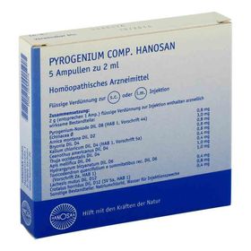 Pyrogenium compositus  Hanosan Ampullen (5X2 ml) – PZN 2235575 из Германии