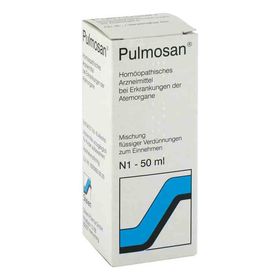 Pulmosan Tropfen (50 ml) – PZN 2400258 из Германии