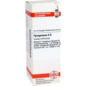 Pyrogenium D 8 Dilution (20 ml) – PZN 2620468 из Германии