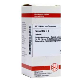 Pulsatilla D 8 Tabletten (80 stk) – PZN 2635228 из Германии