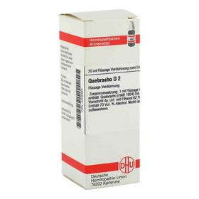 Quebracho D 2 Dilution (20 ml) – PZN 2806664 из Германии