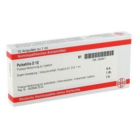 Pulsatilla D 12 Ampullen (10X1 ml) – PZN 2824811 из Германии