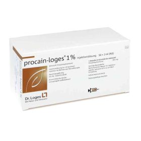 Procain Loges 1% Injektionslösung Ampullen (50X2 ml) – PZN 2860528 из Германии