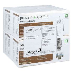 Procain Loges 1% Injektionslösung Ampullen (200X2 ml) – PZN 2860534 из Германии
