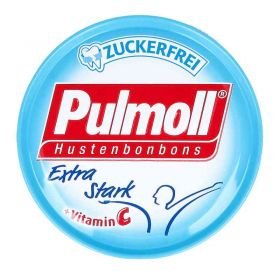 Pulmoll Hustenbonbons extra stark zuckerfrei (50 g) – PZN 3851862 из Германии
