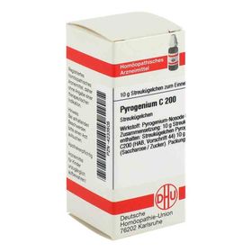 Pyrogenium C 200 Globuli (10 g) – PZN 4233505 из Германии