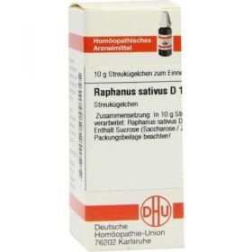 Raphanus Sativus D 12 Globuli (10 g) – PZN 4233942 из Германии