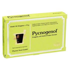 Pycnogenol Kiefernrindenextrakt Dragees (60 stk) – PZN 4240505 из Германии