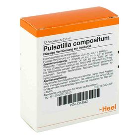 Pulsatilla Compositum Ampullen (10 stk) – PZN 4313842 из Германии