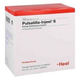 Pulsatilla Injeel S Ampullen (100 stk) – PZN 4563361 из Германии