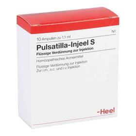 Pulsatilla Injeel S Ampullen (10 stk) – PZN 4563384 из Германии