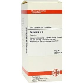 Pulsatilla D 8 Tabletten (200 stk) – PZN 7178296 из Германии
