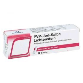 Pvp Jod Salbe Lichtenstein (25 g) – PZN 7512358 из Германии