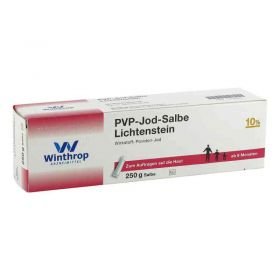 Pvp Jod Salbe Lichtenstein (250 g) – PZN 7512370 из Германии