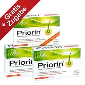 Priorin bei Haarausfall 12 Wochenkur + GRATIS 30er Priorin Pck. (1 stk) – PZN 8100006 из Германии