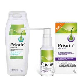 Priorin Shampoo und Liquid Pumplösung bei Haarausfall (1 stk) – PZN 8100081 из Германии