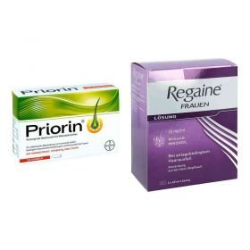 Priorin Neu Kapseln bei Haarausfall + Regaine Frauen  (1 Pck) – PZN 8100576 из Германии