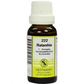 RATANHIA F Komplex Nr.222 Dilution, 20 ML – PZN 1013111 из Германии