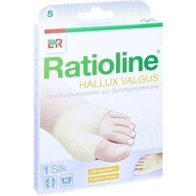 Ratioline Hallux valgus Druckschutzpolster Gr. S, 1 ST – PZN 11288056 из Германии