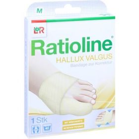 Ratioline Hallux valgus Bandage zur Korrektur M, 1 ST – PZN 11288116 из Германии