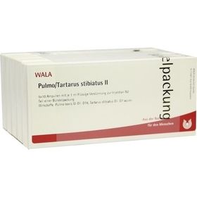 PULMO/TARTARUS STIBIATUS II, 50X1 ML – PZN 1223647 из Германии