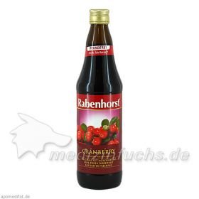 Rabenhorst Cranberry-Muttersaft, 700 ML – PZN 1559531 из Германии