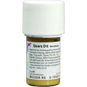QUARZ D 6, 20 G – PZN 1616660 из Германии