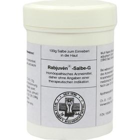 RABJUVEN G SALBE, 100 G – PZN 1650800 из Германии