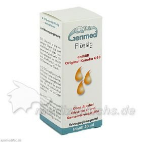 Q10 Gerimed flüssig ohne Alkohol, 30 ML – PZN 1698830 из Германии