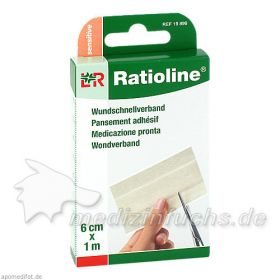 Ratioline sensitive Wundschnellverband 6cmx1m, 1 ST – PZN 1805160 из Германии