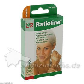 Ratioline elastic Pflasterstrips in 4 Größen, 20 ST – PZN 1805332 из Германии