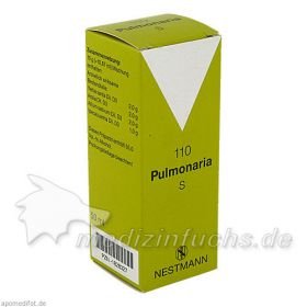 PULMONARIA S 110, 50 ML – PZN 1828327 из Германии