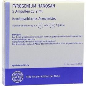 Pyrogenium Hanosan, 5X2 ML – PZN 1834635 из Германии