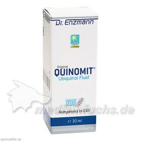 Quinomit Ubiquinol Fluid, 30 ML – PZN 2370356 из Германии