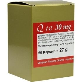 Q10 30mg, 60 ST – PZN 2577471 из Германии