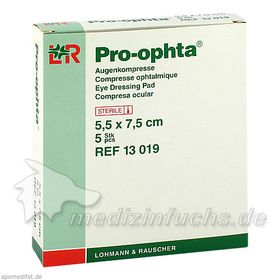 PRO OPHTA AUG K ST 5.5X7.5, 5 ST – PZN 2754217 из Германии